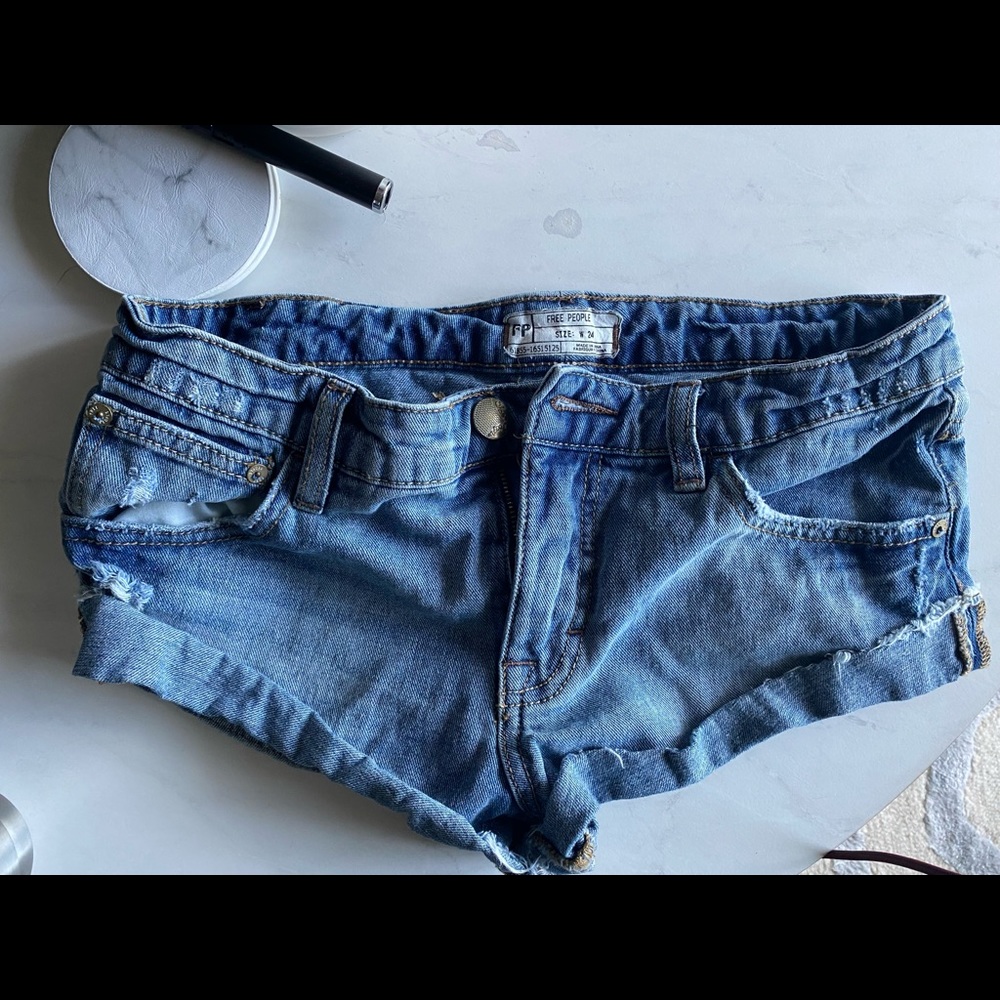 Free People Shorts Size 24